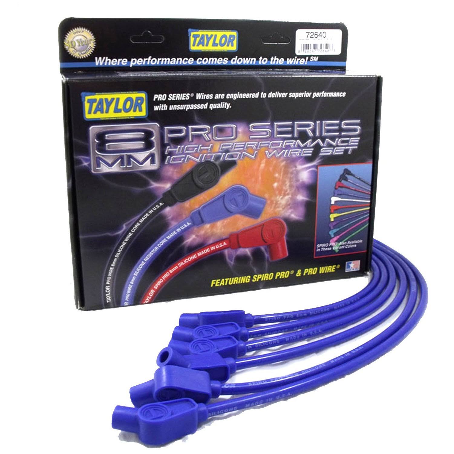 8mm Blue Ignition Wire Set D347105