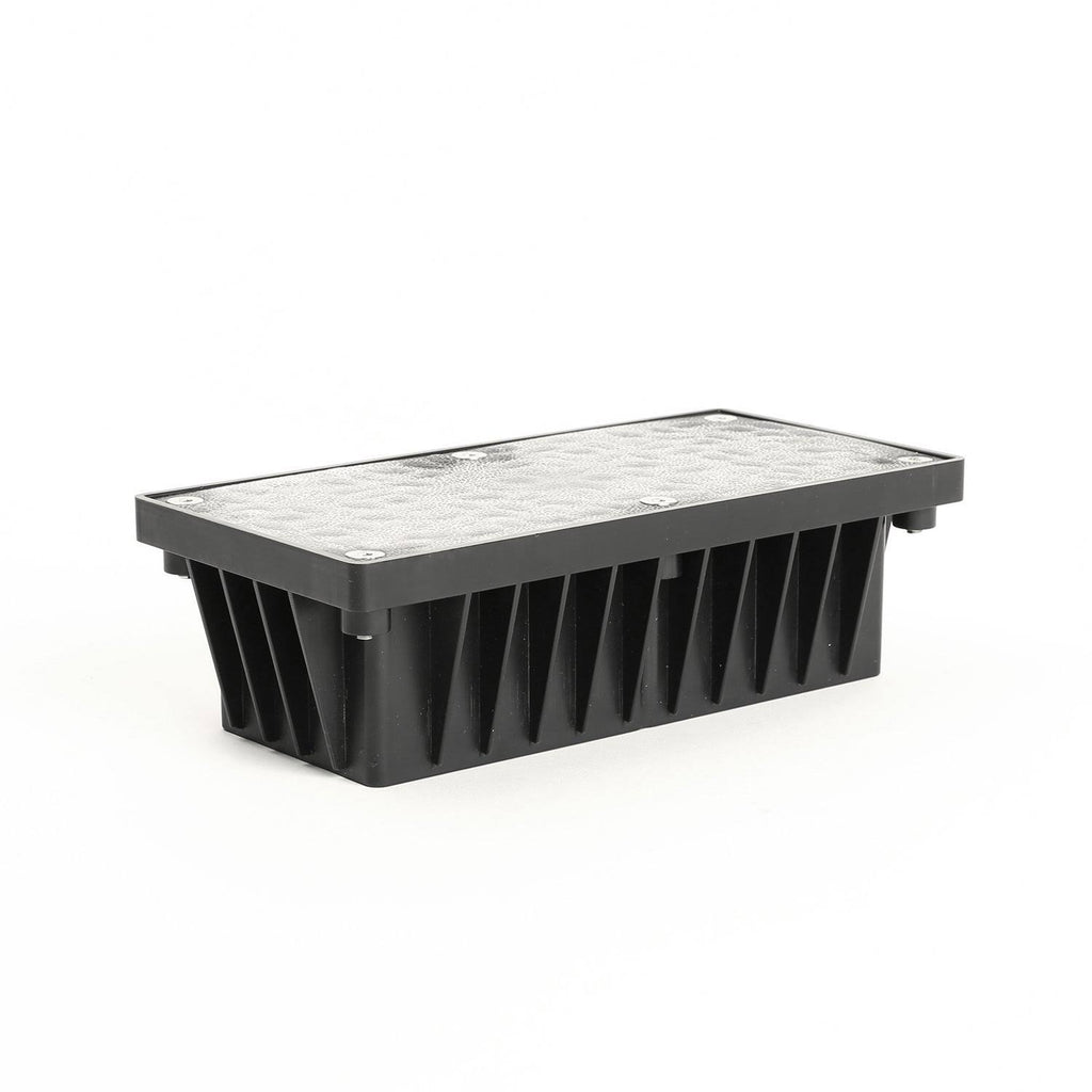 12 Cool White Solar Brick Path Light R94436