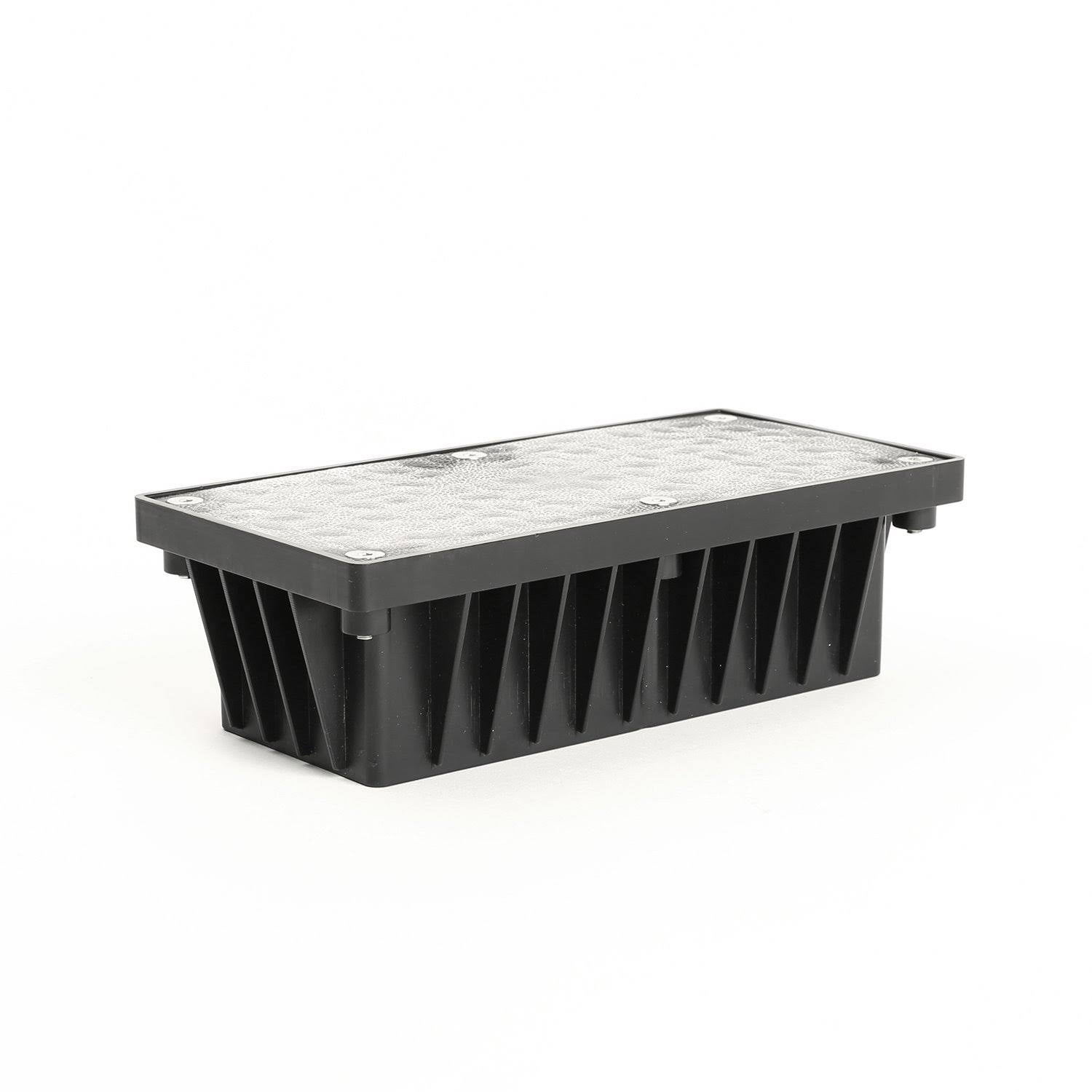 12 Cool White Solar Brick Path Light R94436
