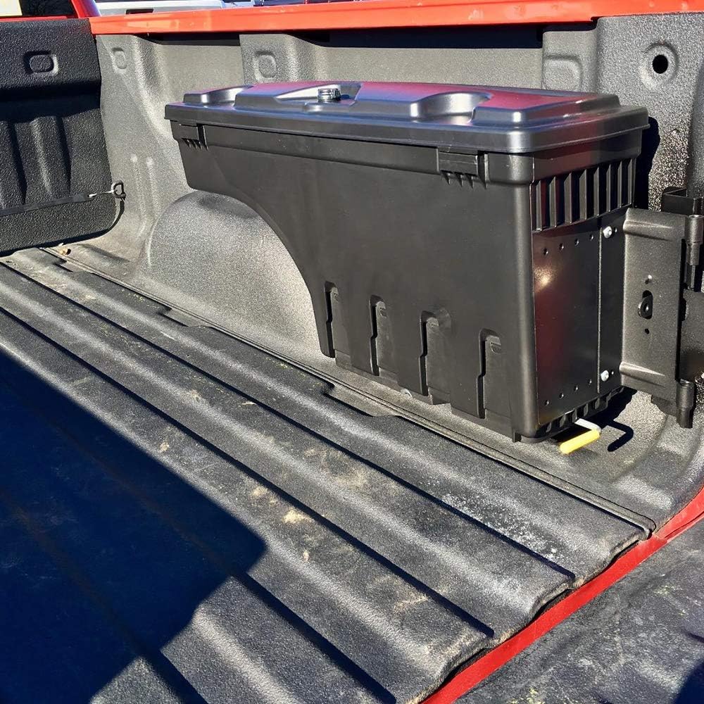 Lockable Truck Bed Storage Box Toolbox Swing Case E7182