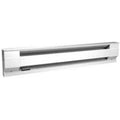 72 x 6 in. 120V 1500W White Baseboard Hardwire Electric Zone Heater Z55875