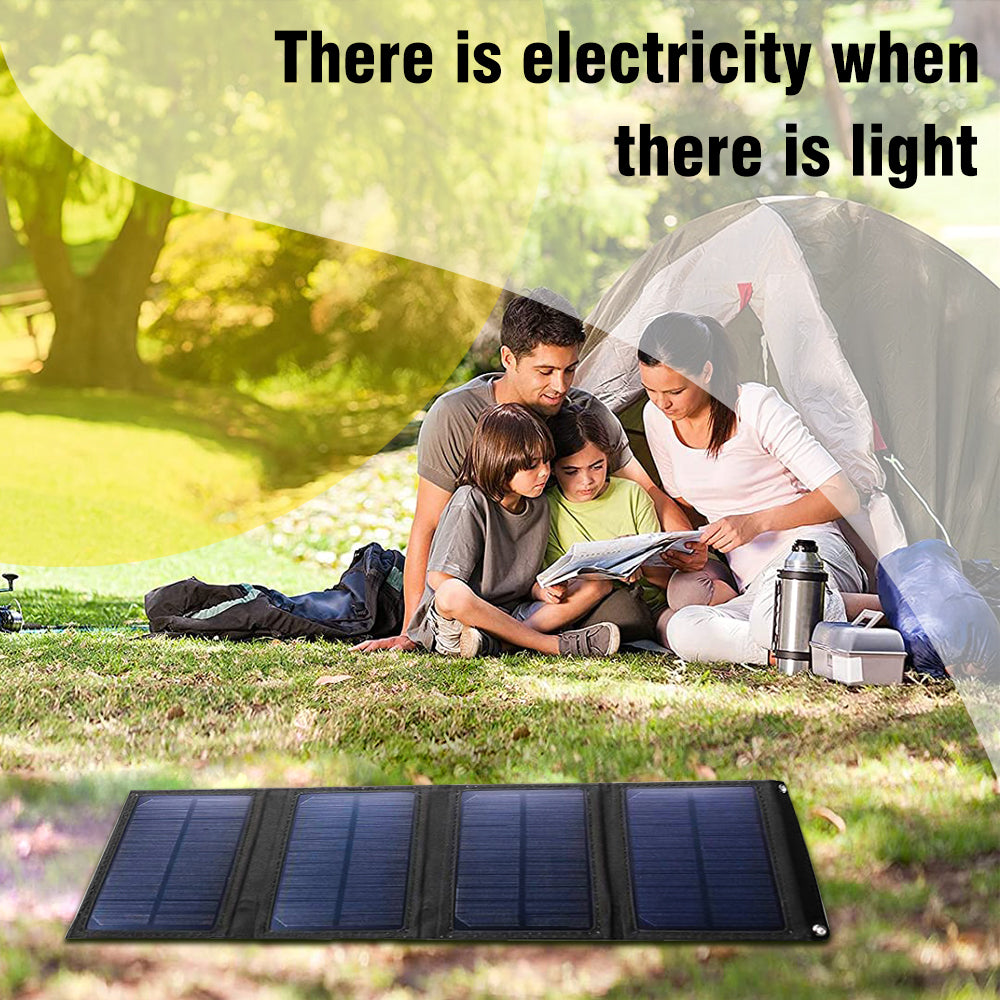 100W 10V Portable Folding Solar Panel Kit F760245