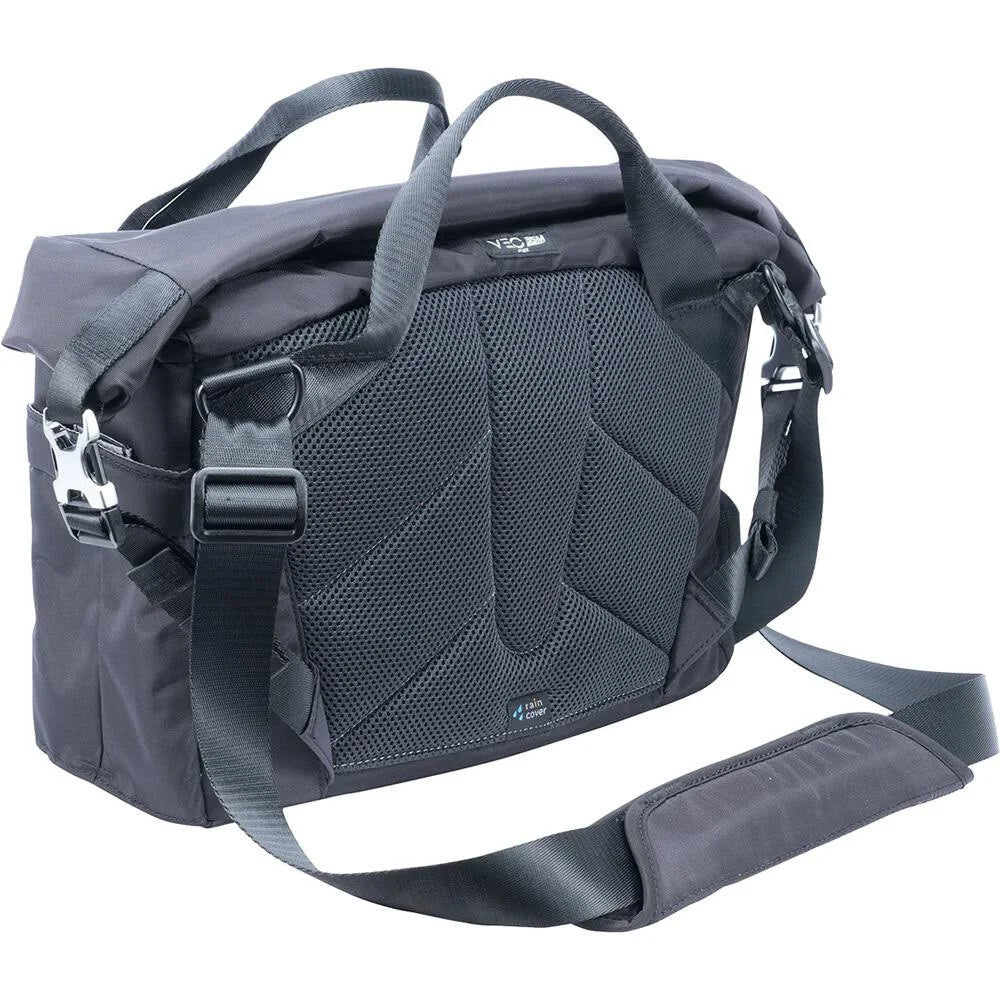 Black Slim Rolltop Shoulder Bag R513064