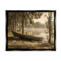 Jet Black Framed Art Print Wall Art T5315