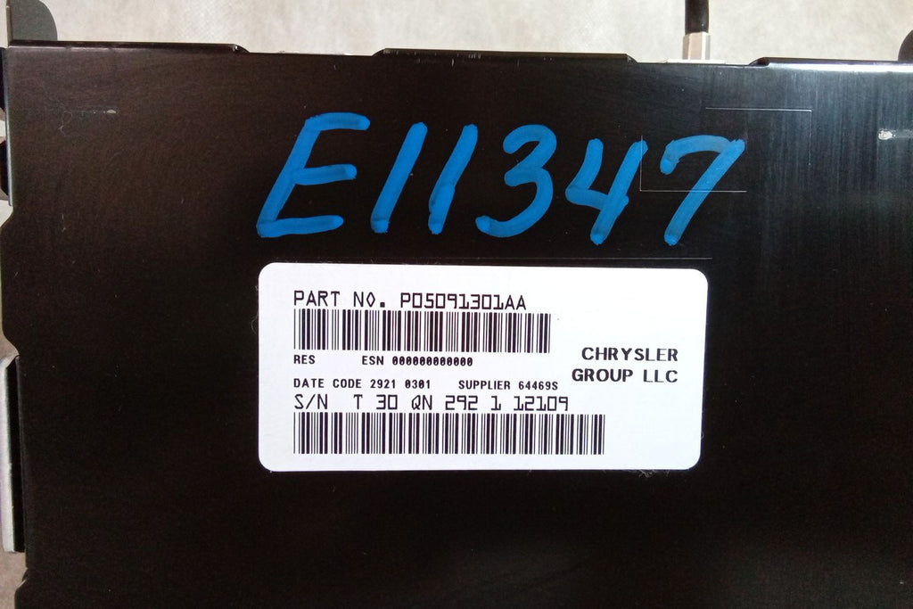 2010 Dodge Caravan AM FM CD MP3 Receiver R494