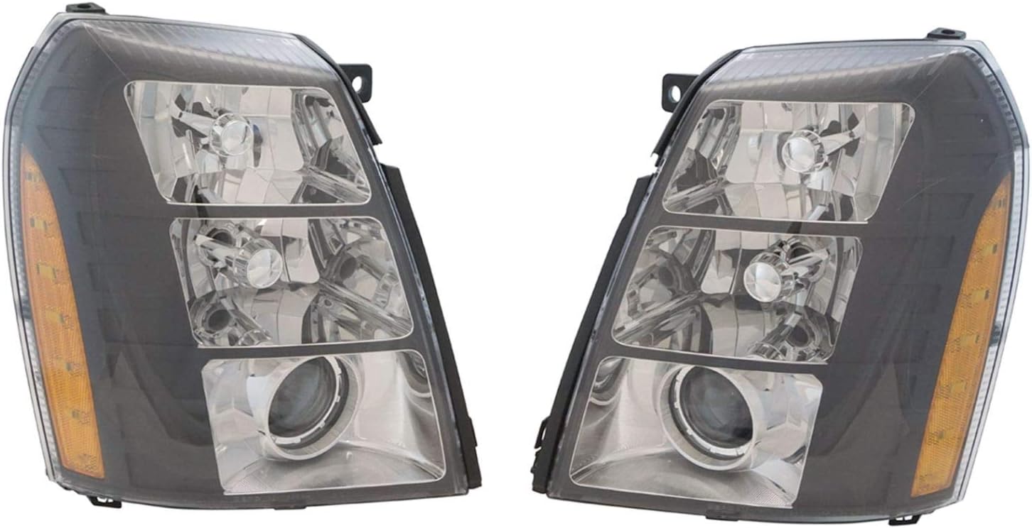 Black Bezel HID Projector Headlight Y333