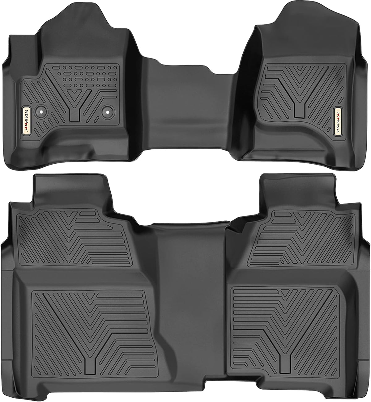 Black TPE Floor Liners 1st & 2nd Row K325