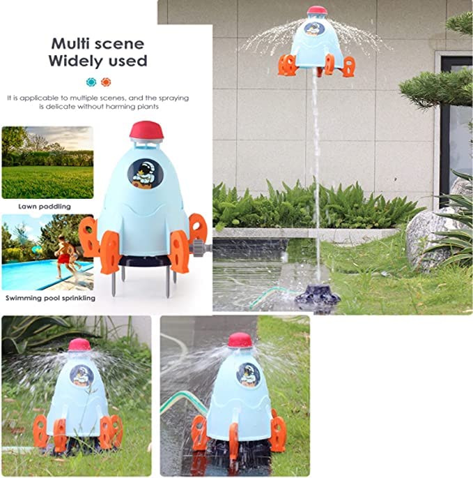 Water Rocket Sprinkler Toy W913