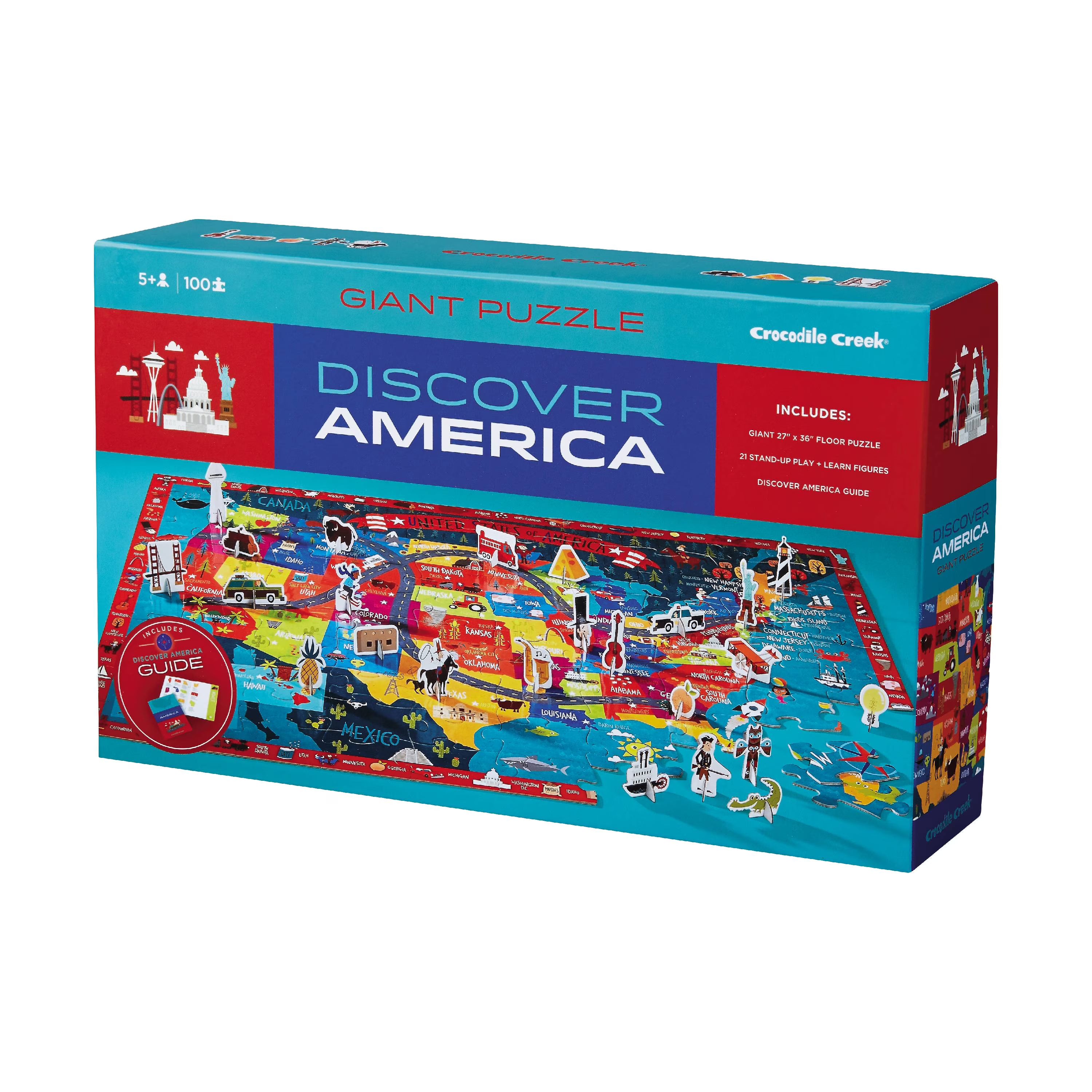 100 Pcs Floor Puzzle J8992