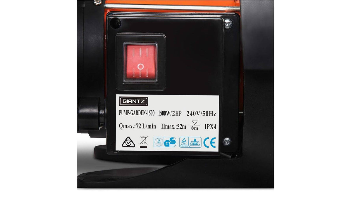1500W High Pressure Water Pump T721991