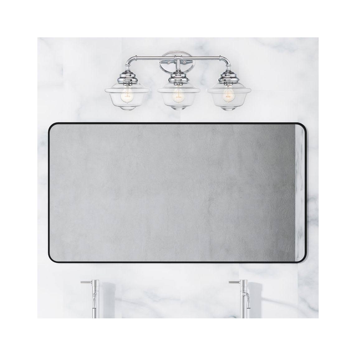 Chrome 3 Light Bath Bar G51955