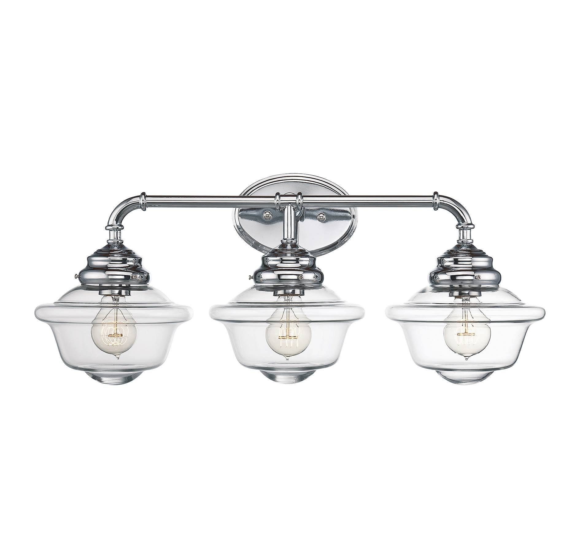 Chrome 3 Light Bath Bar G51955