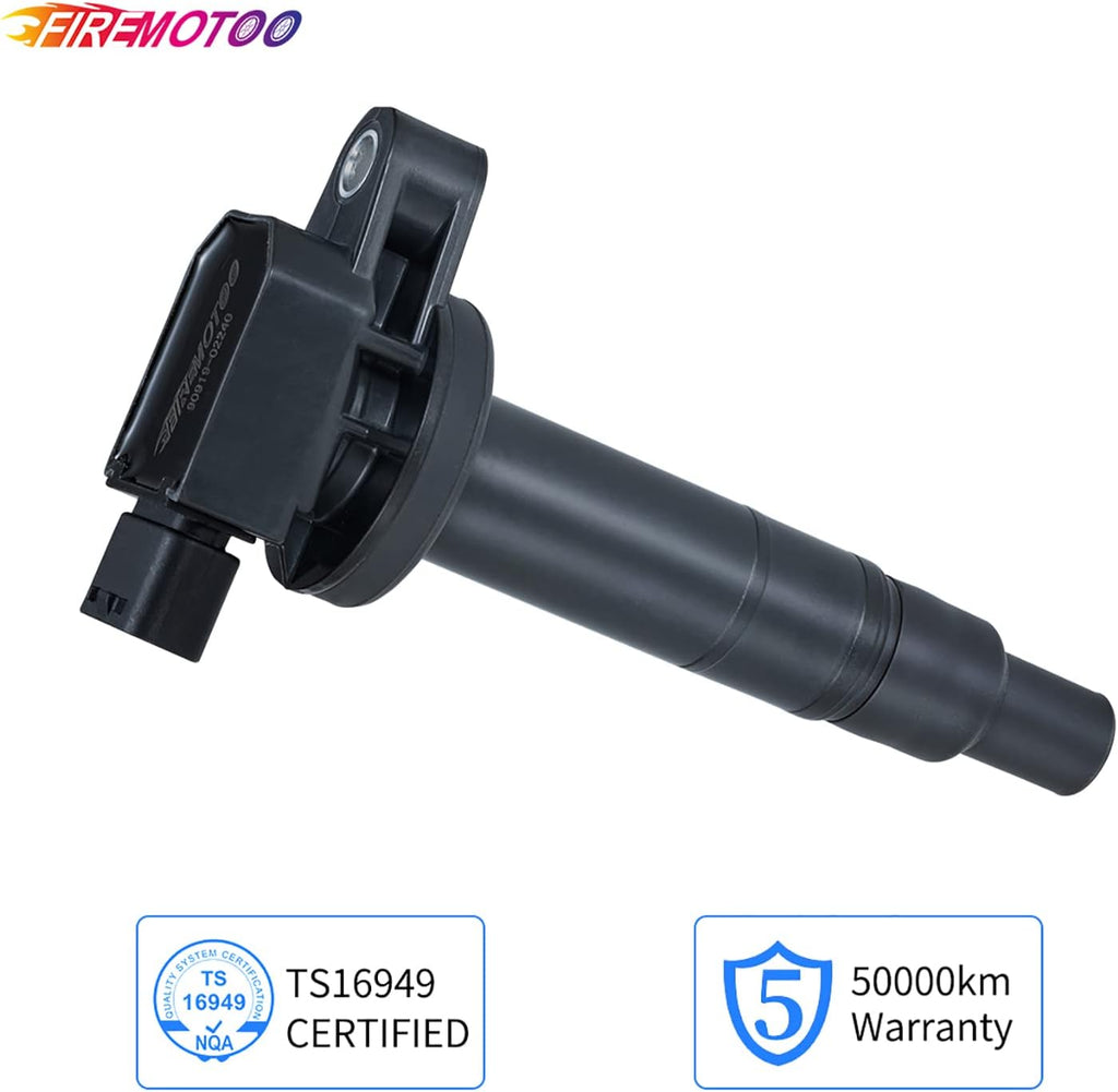 Ignition Coil Pack Compatible with Toyota Echo 2000-2005 Prius Yaris Camry 1.5L A517