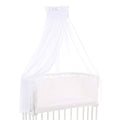 Canopy with Ribbon, White Star Mix Sand/Azure, One Size R5221
