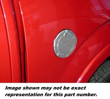 Polished Locking Billet Fuel Door O78407