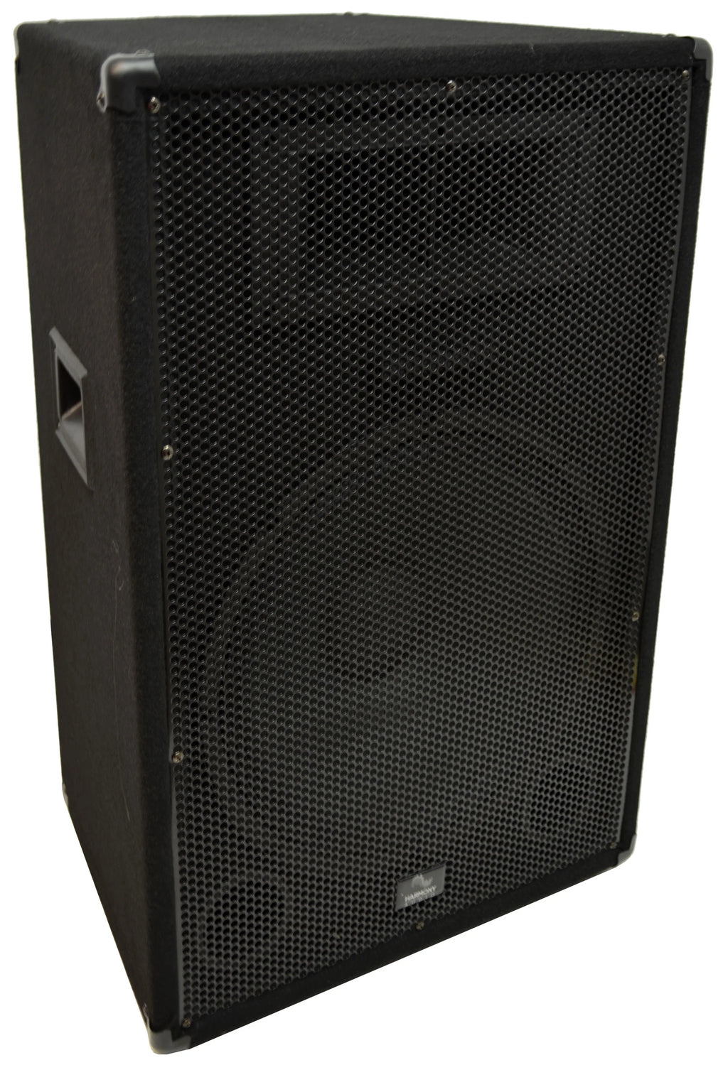 15" Pro DJ Passive PA Speaker Pair with Tripod Stands & Audio Cables U4170