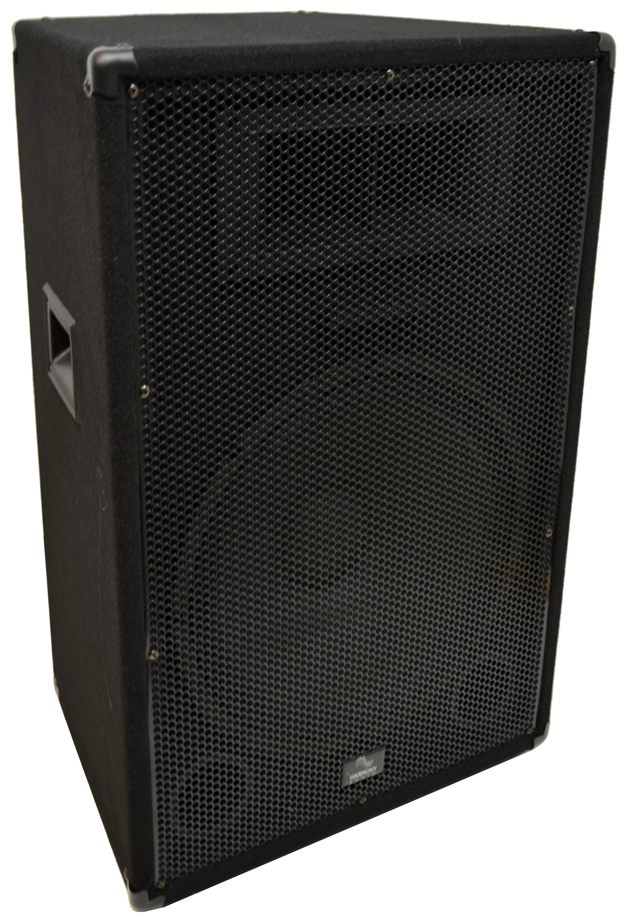 15" Pro DJ Passive PA Speaker Pair with Tripod Stands & Audio Cables U4170