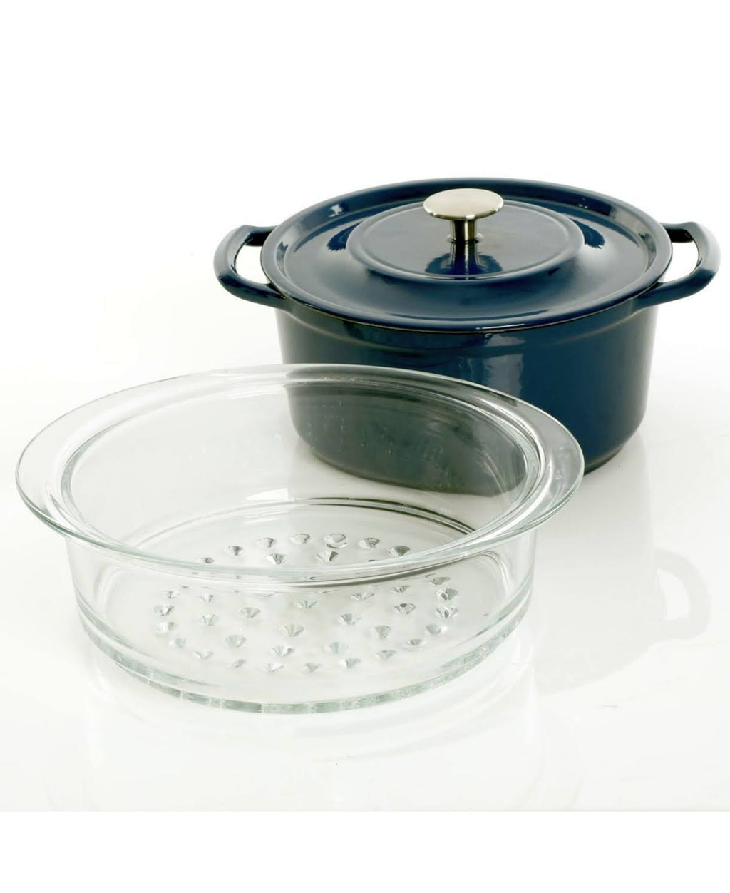 5qt Casserole with Glass Steamer W860742