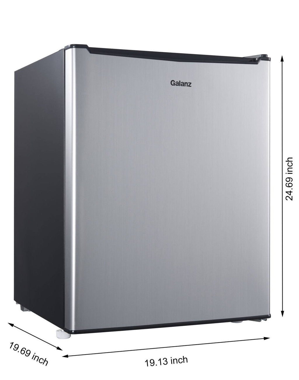Compact Refrigerator - 2.7 cu ft - Stainless Steel R2989