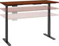 White Height Adjustable Standing Desk O76031