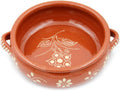 Hand-painted Clay Terracotta Cooking Pot Cazuela F2640