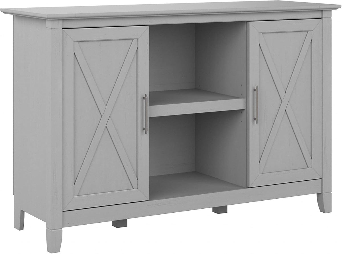 Cape Cod Gray Accent Cabinet with Doors E65399