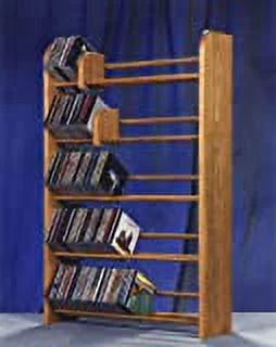 5 Row Dowel CD Rack H330