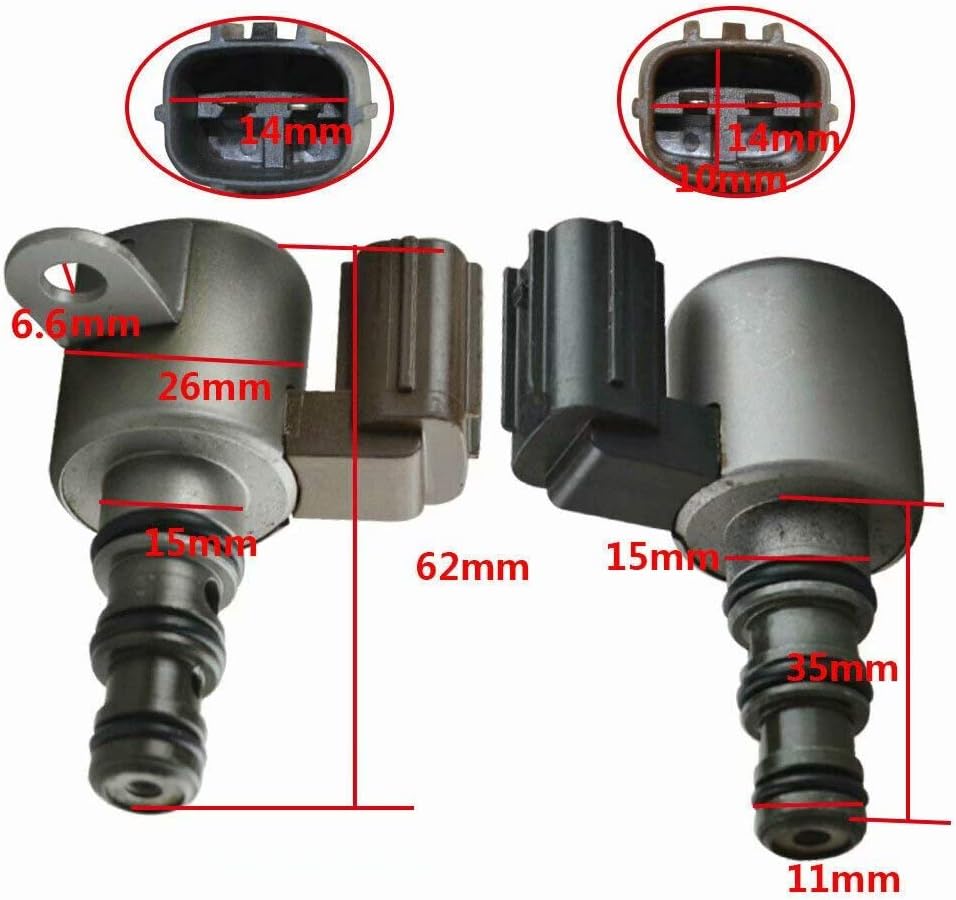 Transmission Shift Control Solenoid Valve B&C Kit Pack of 2 Q3847