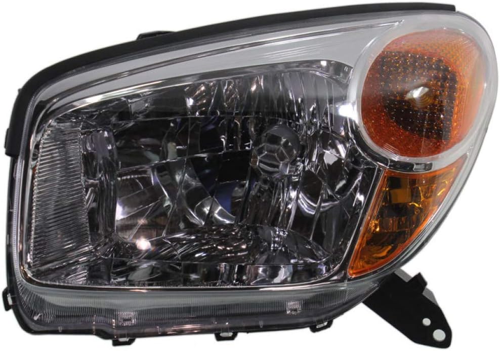 Passenger Side Headlight Assembly for Toyota RAV4 2004 2005 R617