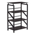 Black Glass Top Bookcase J282863