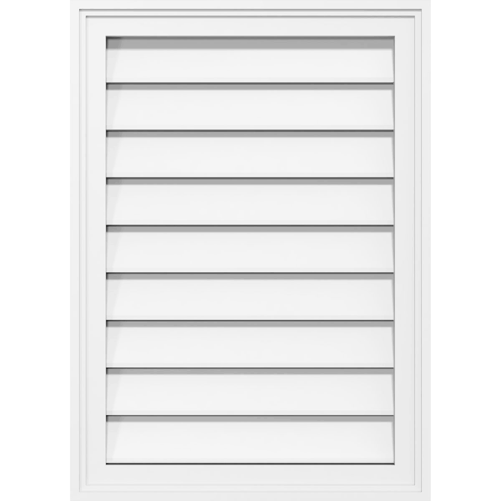 PVC Gable Vent G9442