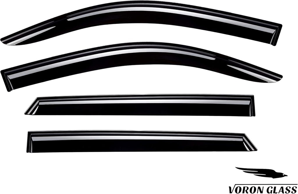 4 Pieces Glass Rain Guards for Hyundai Tucson M688