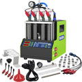 Ultrasonic Fuel Injector Tester Cleaner Machine Kit with 4 Cylinders, 110V P904