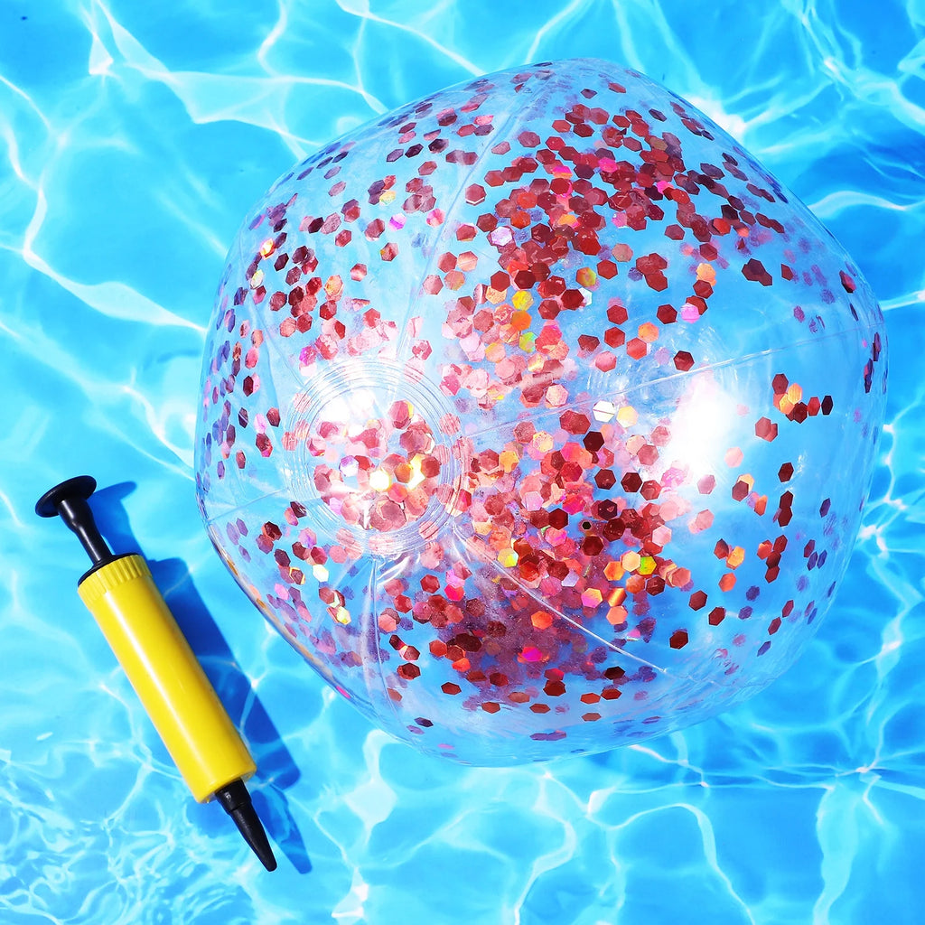 Inflatable Beach Ball with Air Pump Y3303