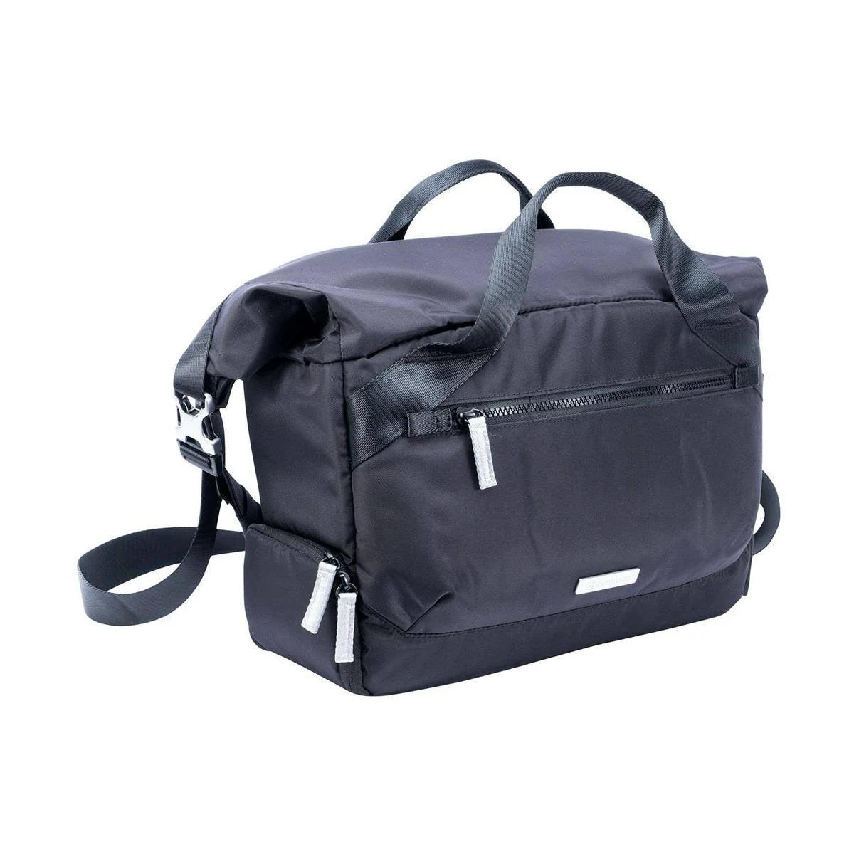 Black Slim Rolltop Shoulder Bag R513064