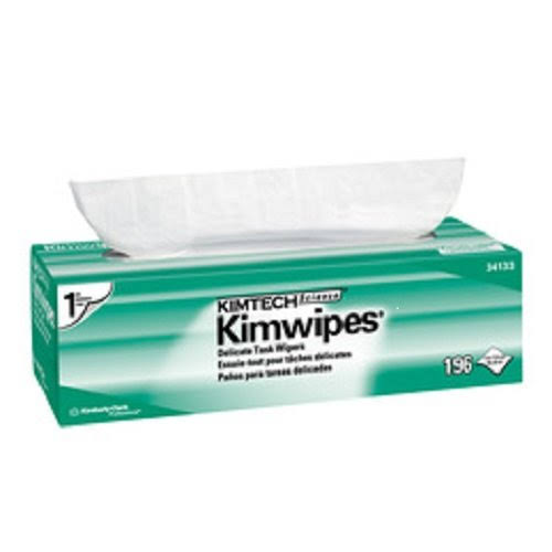 Kimwipes Delicate Task Wipers, 1-Ply, 196 per Box, Case of 15 Boxes X765511