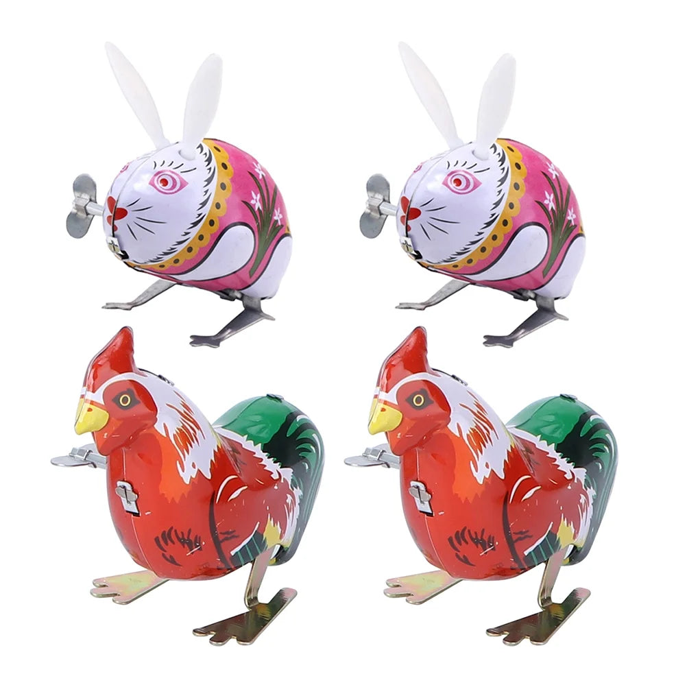 Easter Toys Wind Up Chicks Chicken Surprise Fillers Clockwork Goodie Bags Stuffers Party Z275