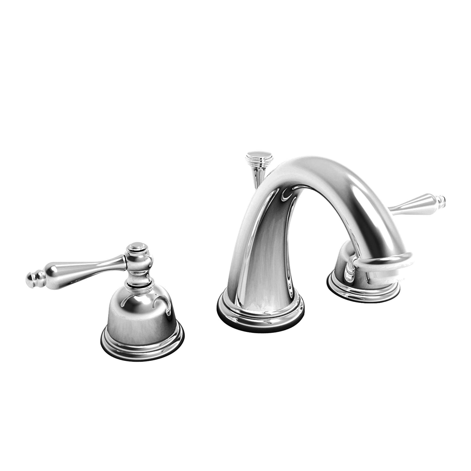 Polished Brass Widespread Lavatory Faucet O8474