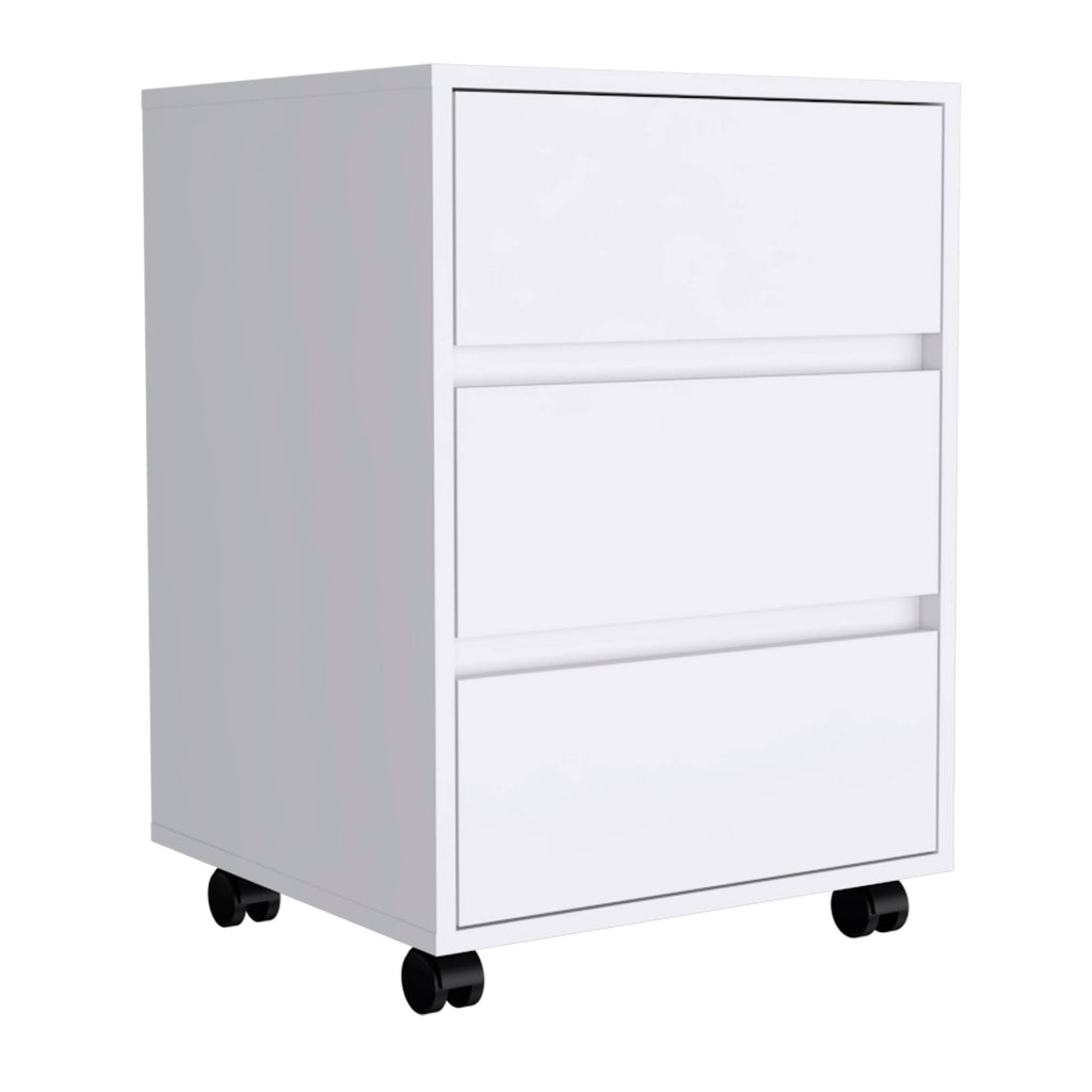 Grey 3 Drawer Filing Cabinet D89398
