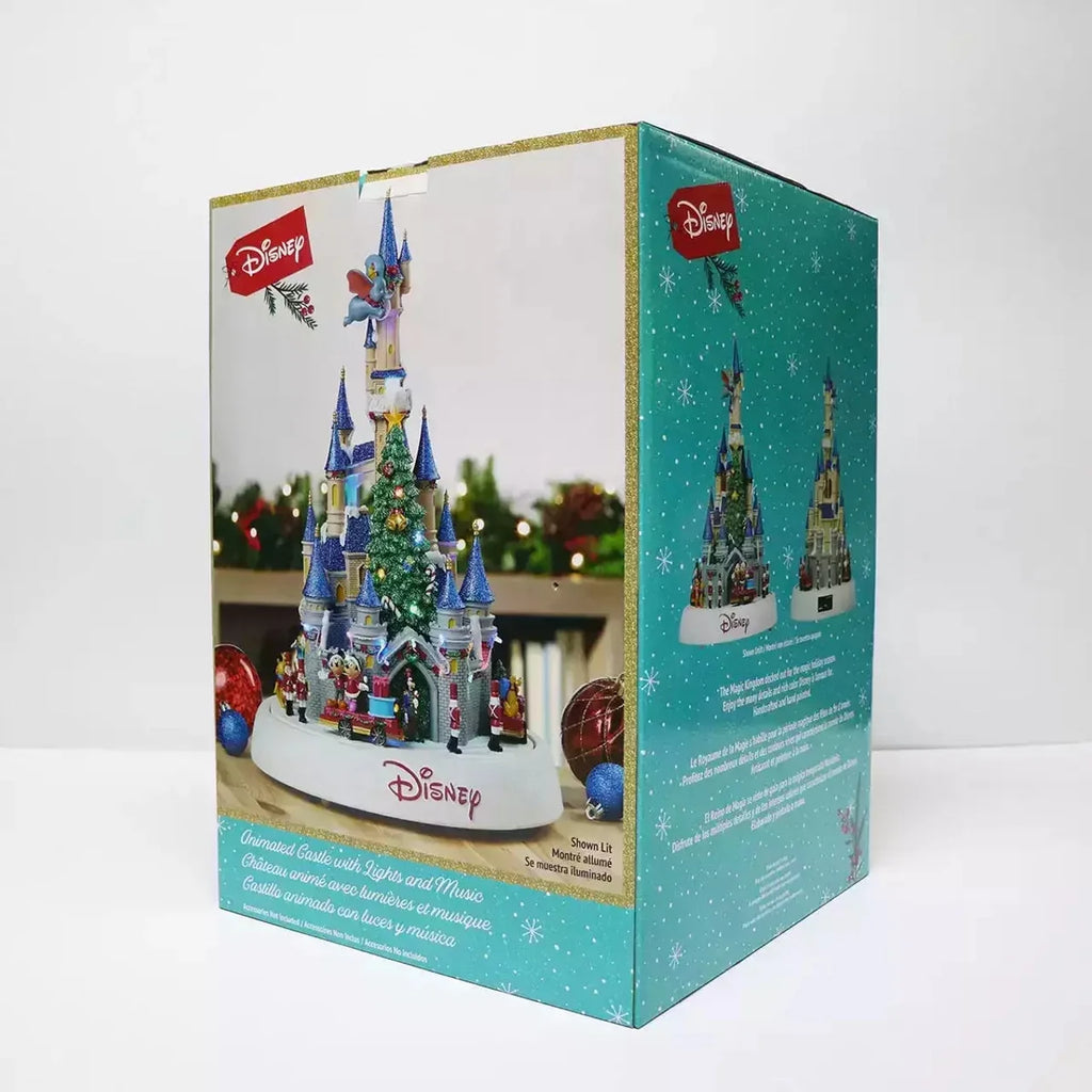 Disney Animated Christmas Castle Parade with LED Lights & Sounds B175