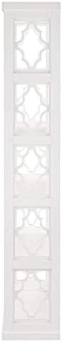 White 5 Shelf Bookcase F58382