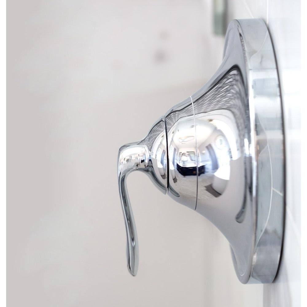 Brushed Nickel Pressure Balance Valve and Trim Z18923