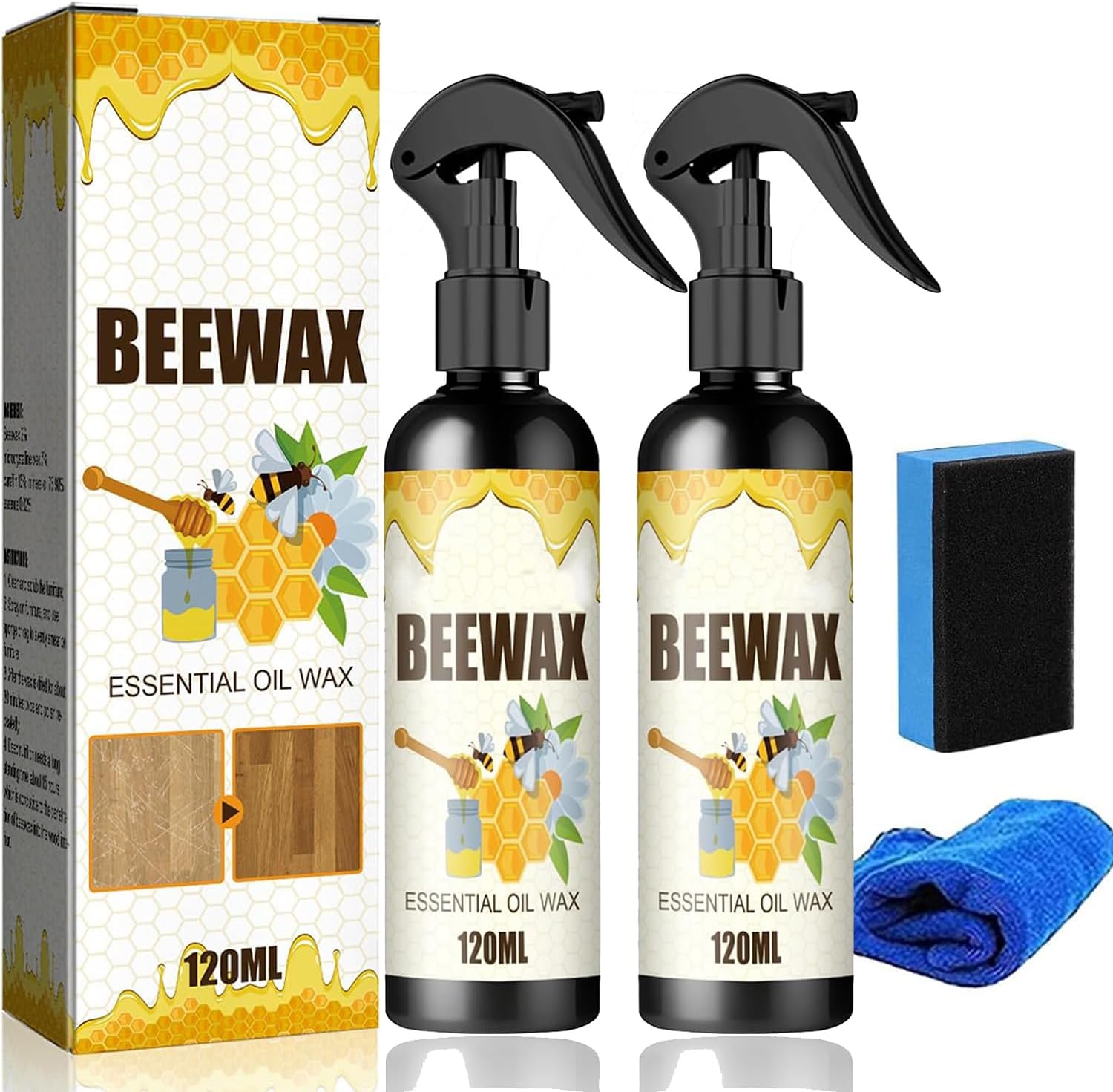 Beeswax Furniture Polish Spray Y2223