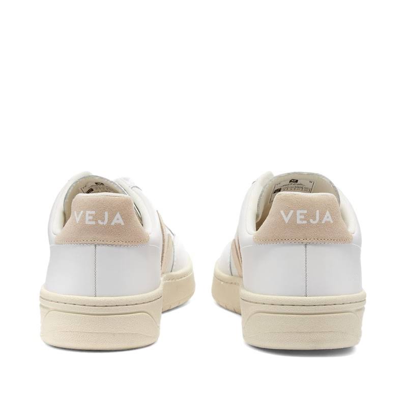 White Sable Leather Sneakers X2846