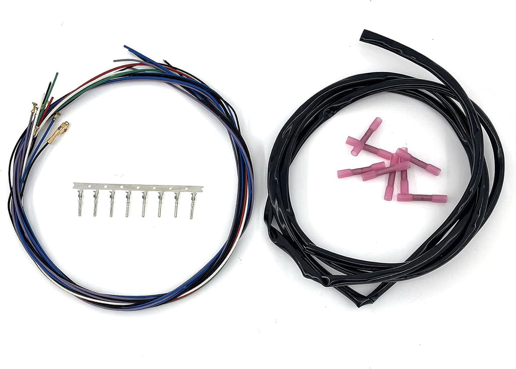 Rear Turn Signal/License Plate Relocation Bracket Wire Kit Pack of 2 U2720