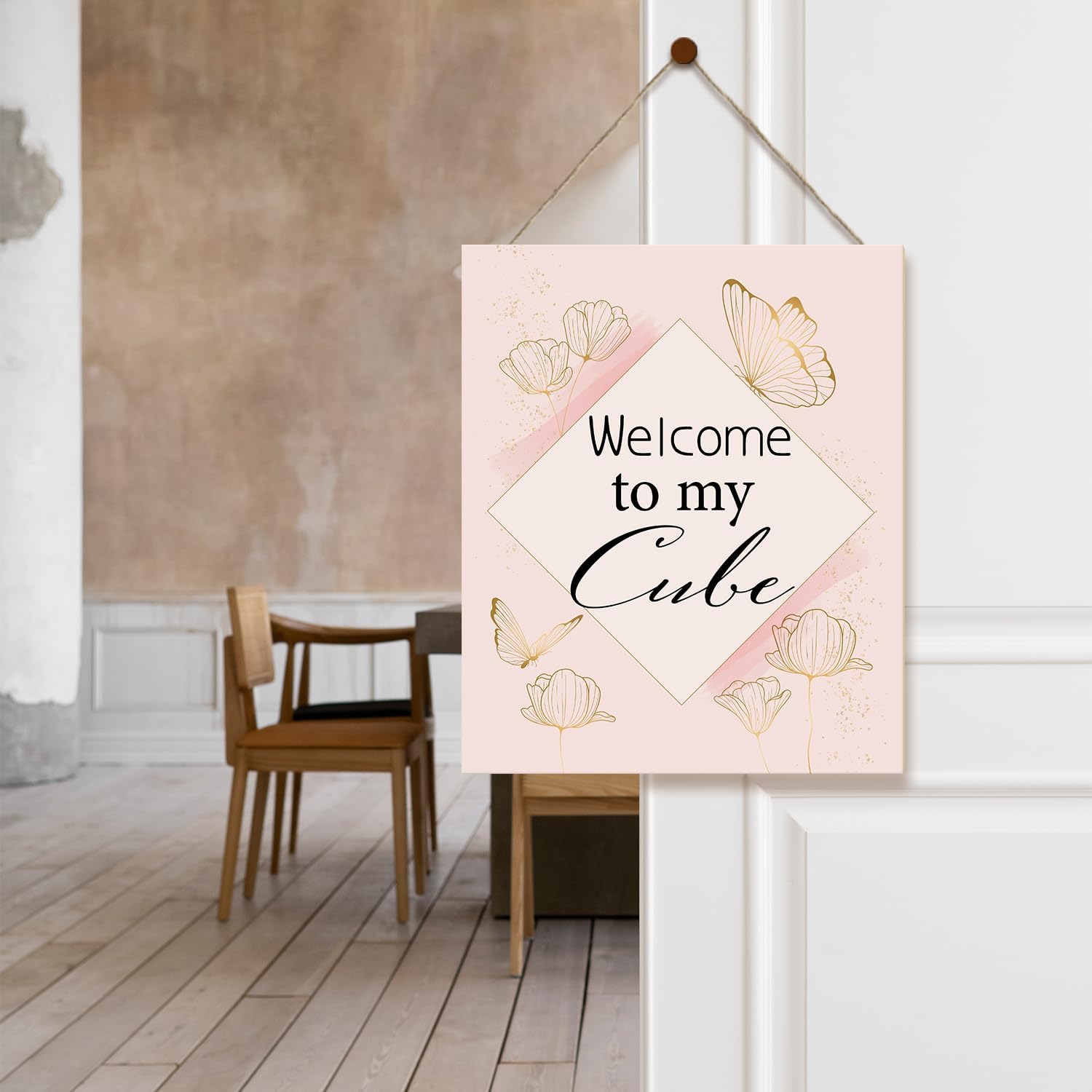 Wood Wall Sign L471