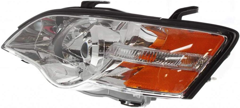 Subaru Outback Headlight Assembly 2006 2007 Driver Side with Bulbs Q77139