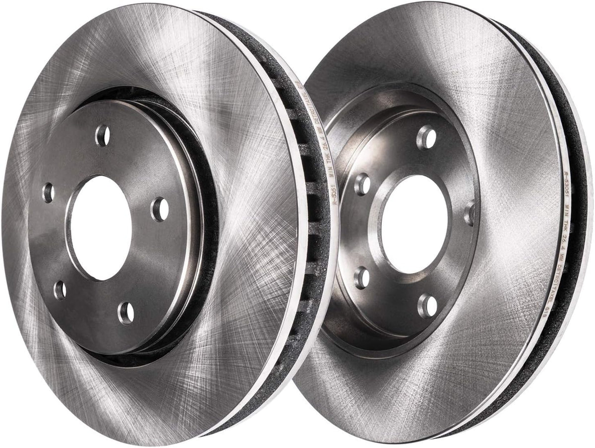 Front & Rear Disc Brake Rotors 4pc Set U777