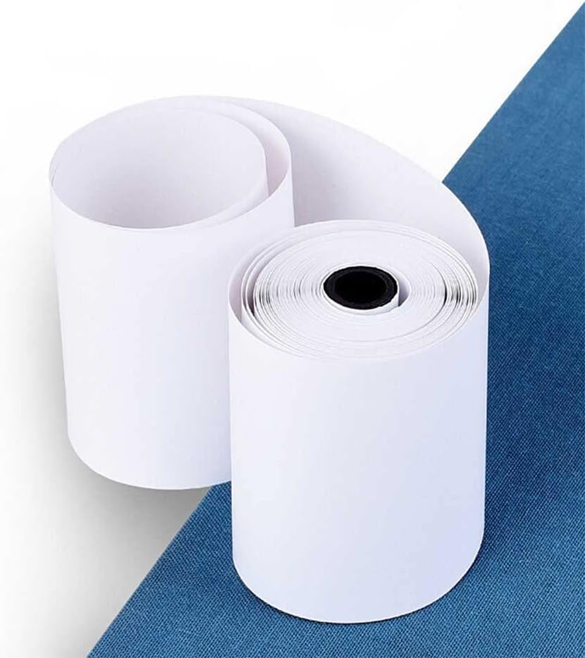 2-1/4'' x 50' White Thermal Paper Rolls (50 Rolls) Pack of 2 B606