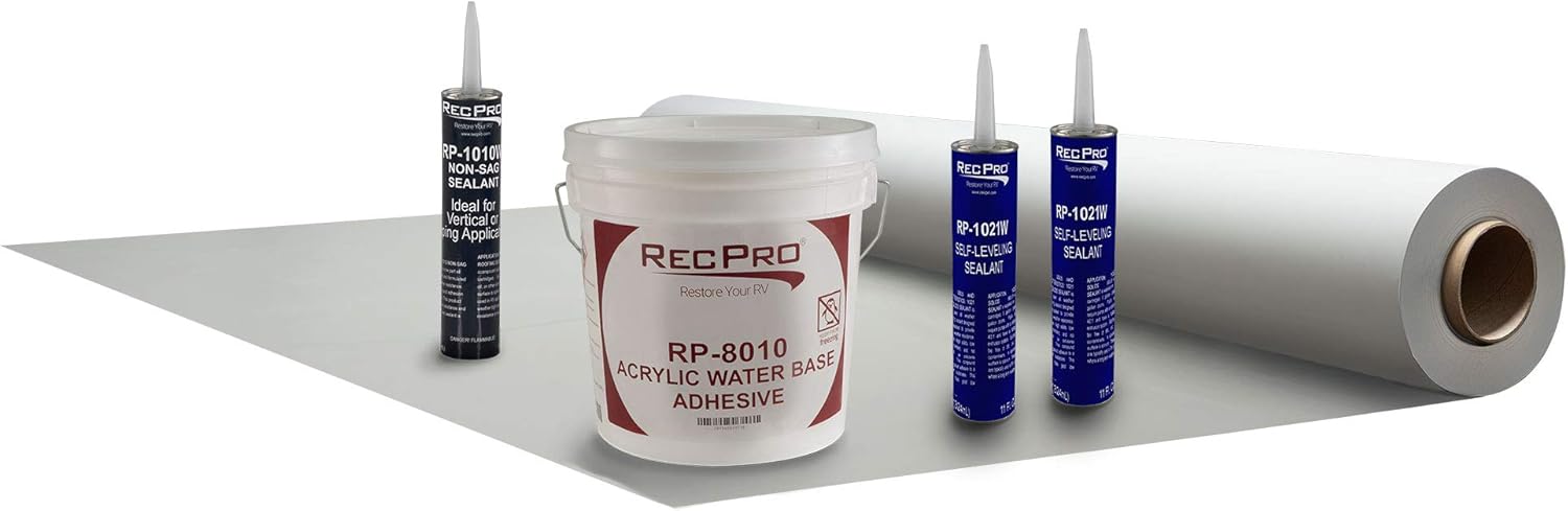RV Slideout Rubber Roof Kit 12ft F33406